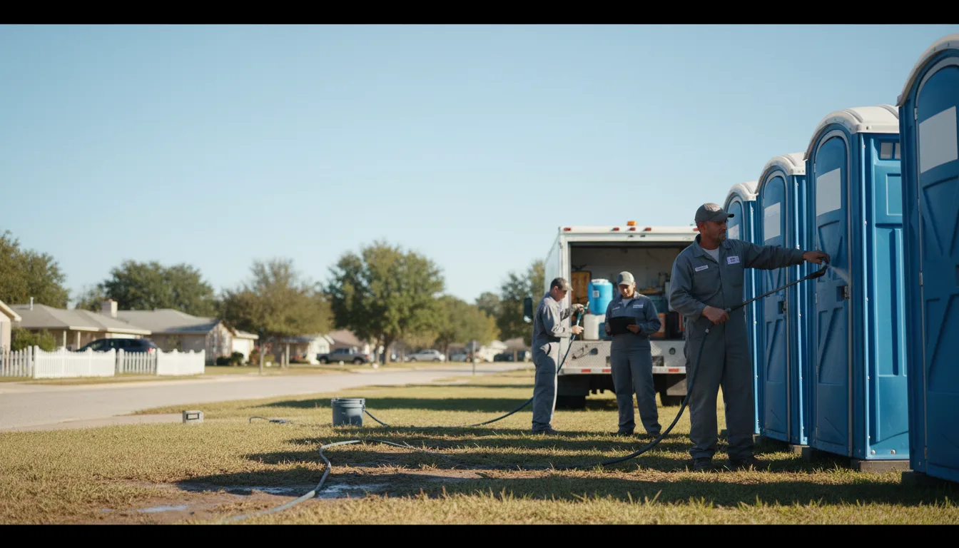 Long-Term Portable Toilet Rental in Thomasboro, IL near me